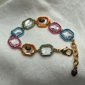 Kurt Geiger Colorful Gemstone Bracelet
